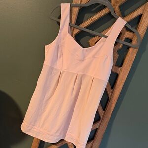 Lululemon Athletica Light Pink Tank Top